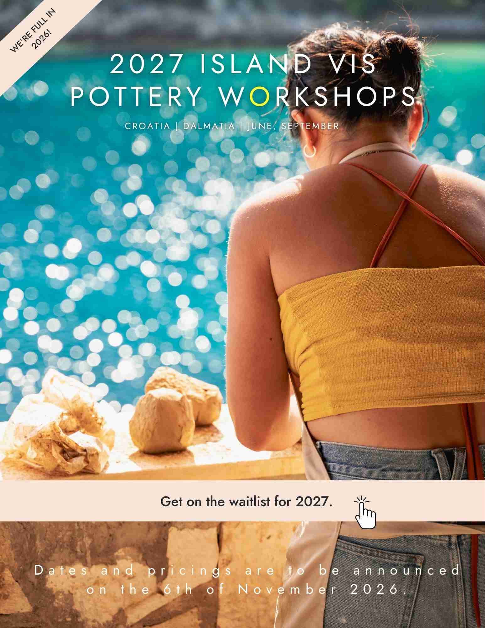 pottery retreat by the sea